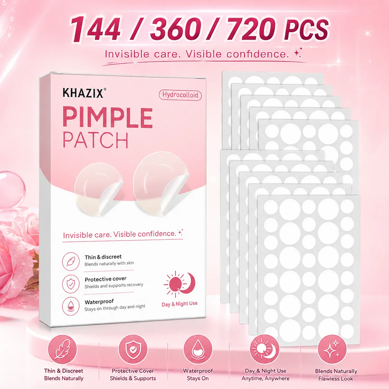 Parches Transparentes para Gra - Skincare Moisturizer reseña y precio