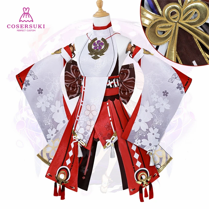 

Genshin Impact Yae Miko Outfits Cosplay Costume For Halloween Christmas Carnival Convention