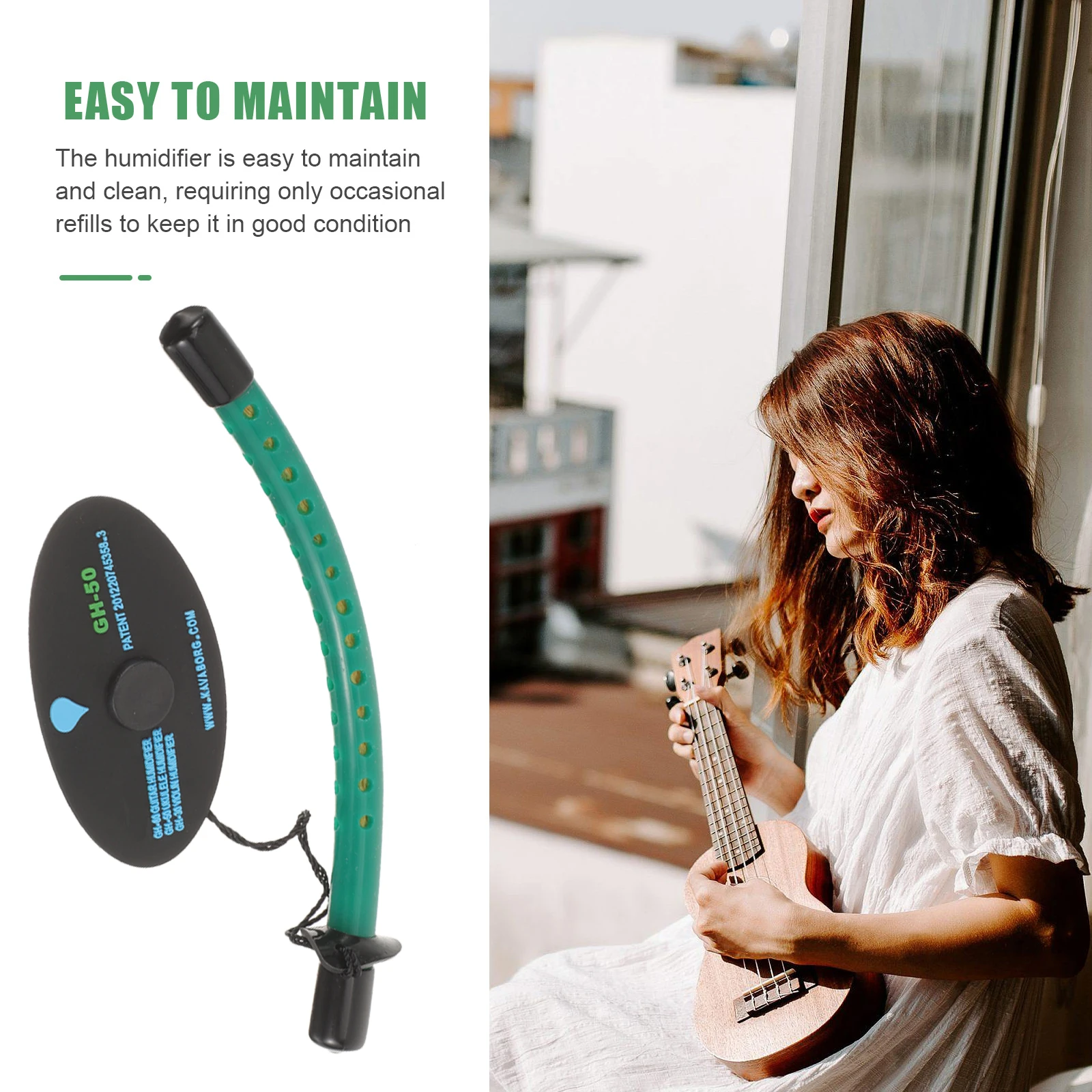 

Ukulele Humidifier Sound Hole Guitar Instrument Humidifiers Acoustic Musical Hanging Clean