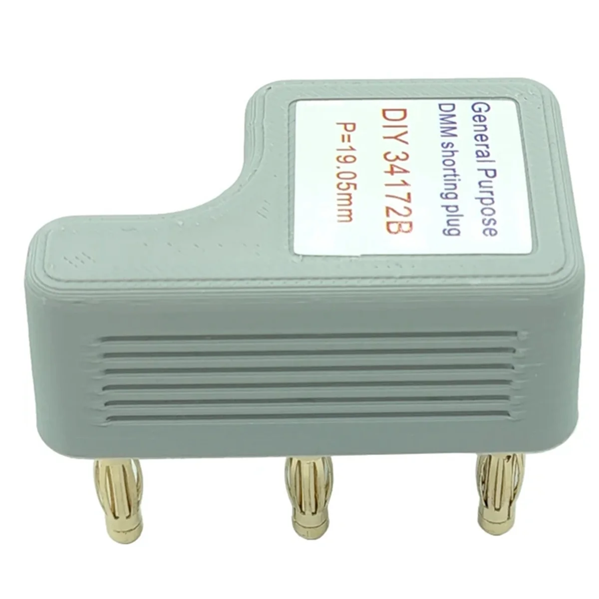 

AA98 Новый DIY 34172B Короткая вставка 4-проводной короткий штекер Стандартный резистор Калибровка Мультиметр Калибратор Инструмент