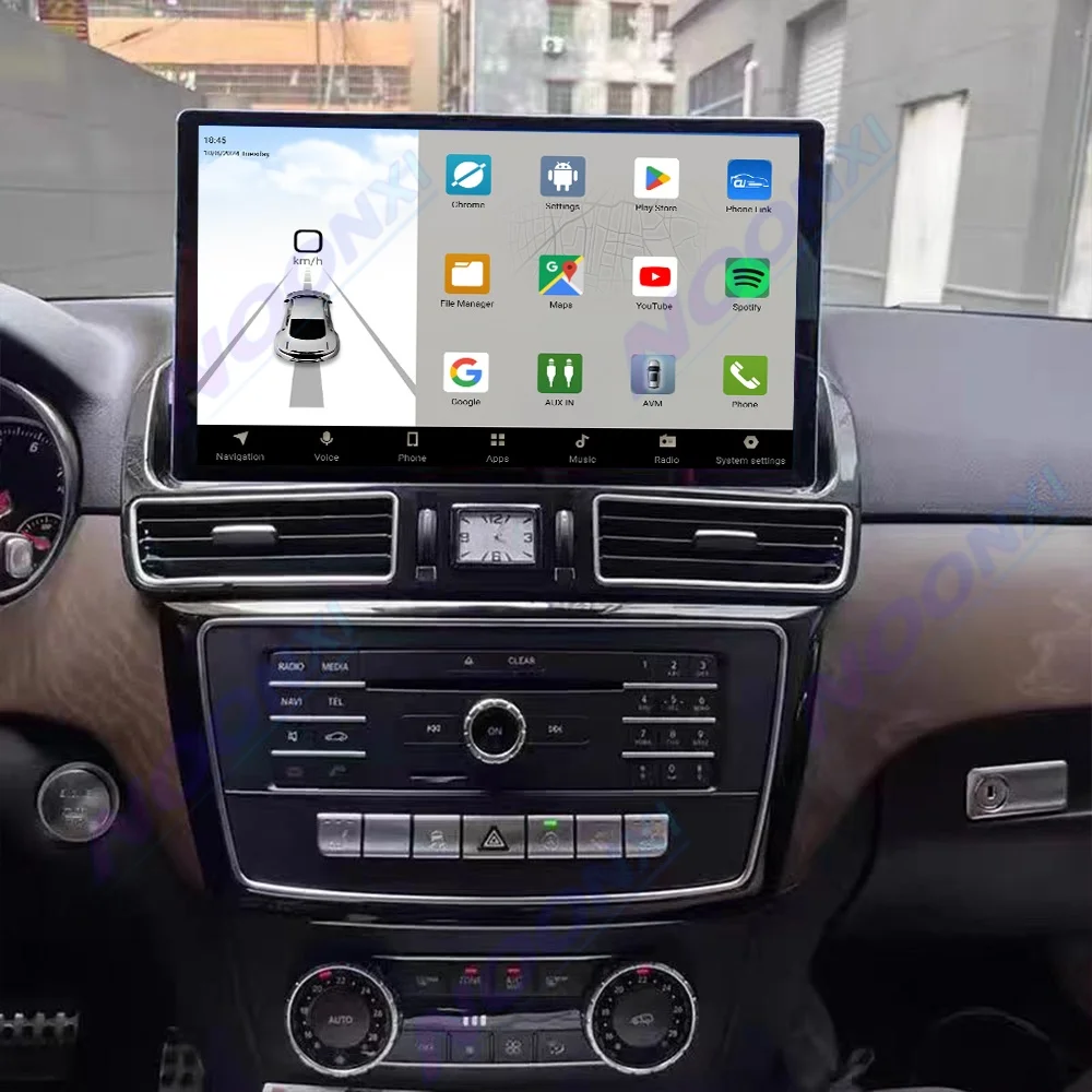 Android 14 Car Radio For Mercedes Benz ML W166 ML350 GL X166 2012-2015 GPS Navi Carplay Android Auto Multimedia Player DSP WIFI