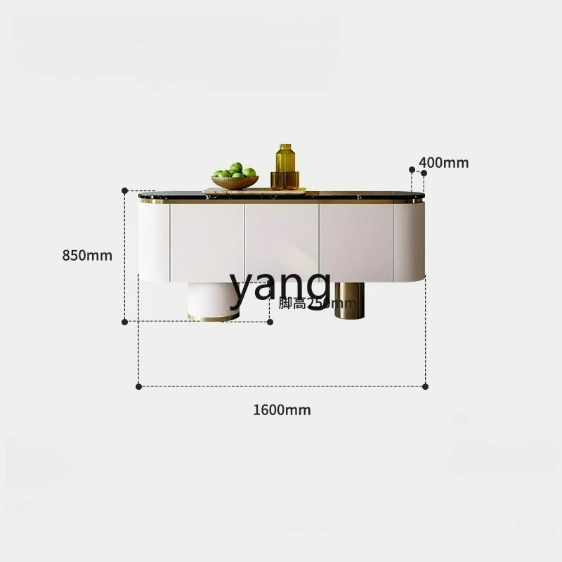 

LTT Modern Light Luxury Sideboard Cabinet Living Room Entryway Storage Decorative Cabinet Hallway Entryway Cabinet