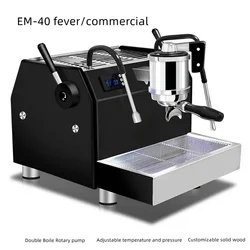 9Bar EM-40 ekspres do kawy ekspres do kawy kocioł do kawy 1.0l/3.2l kocioł parowy podwójna pompa rotacyjna kotła