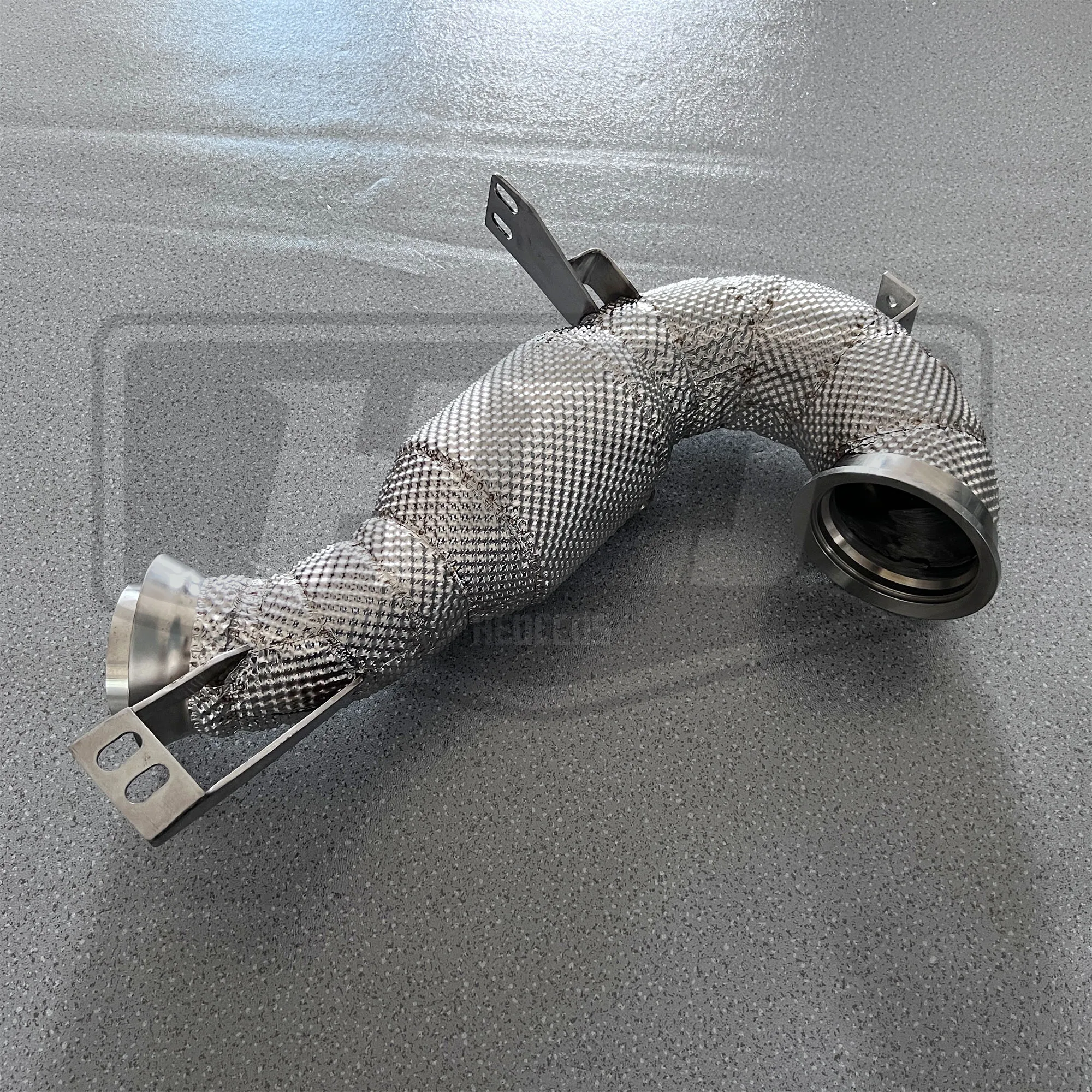 HEO Hochleistungs-Auspuffteile Hitzeschild Niederrohr für Mercedes CLS53 CLS450 AMG C257 4-Matic+ Auspuffrohre