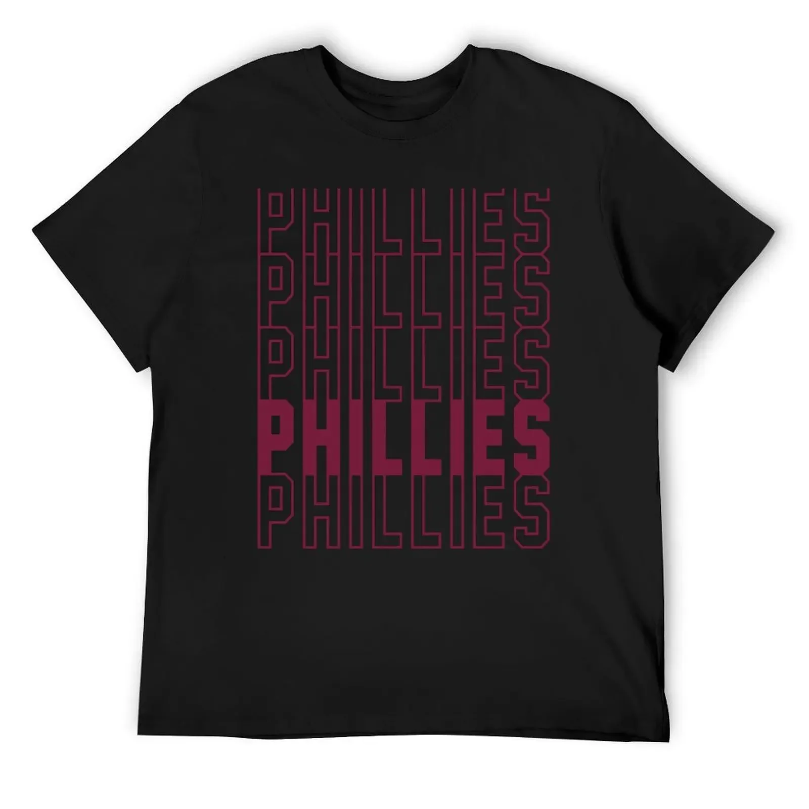 PHILLIES T-Shirt blacks cute tops hippie clothes heavyweights mens clothing