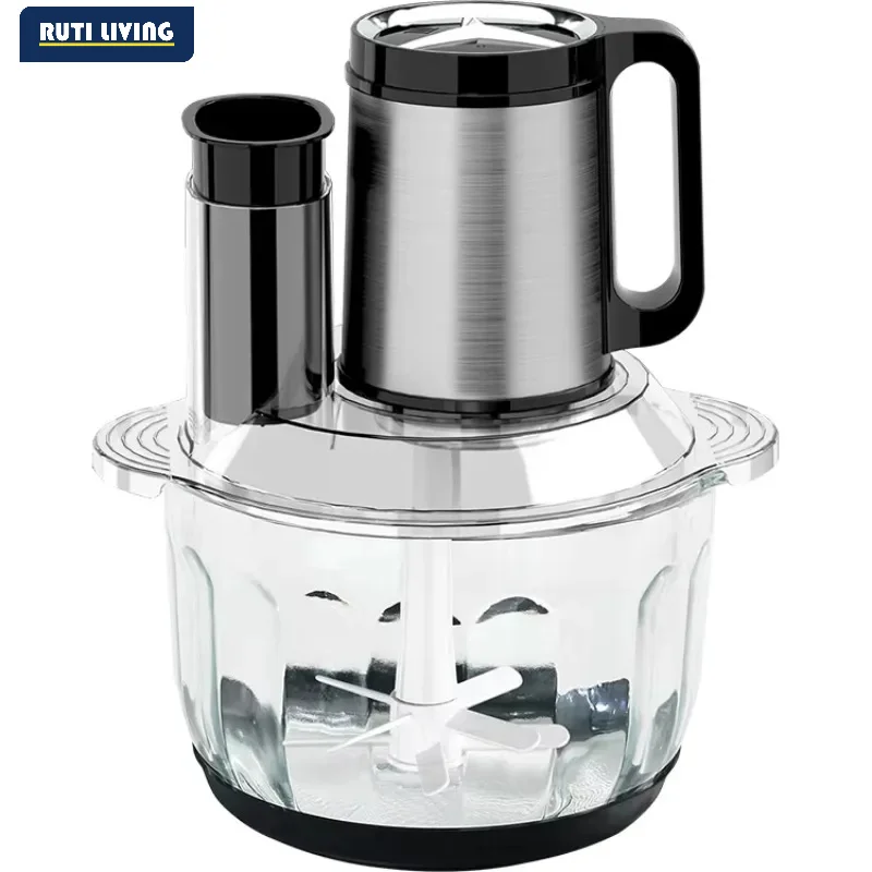 5L Electric Meat Grinder - Multifunction Food Chopper & Vegetable Slicer for Home Kitchen