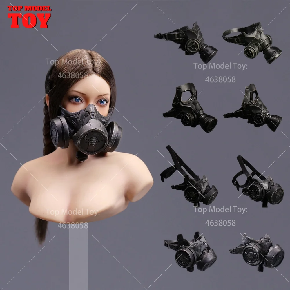 VSTOYS 24XG99 1/6 Scale Gas Mask Model Equipment Accessories Fit 12'' Male Female Soldier Action Figure Body Dolls