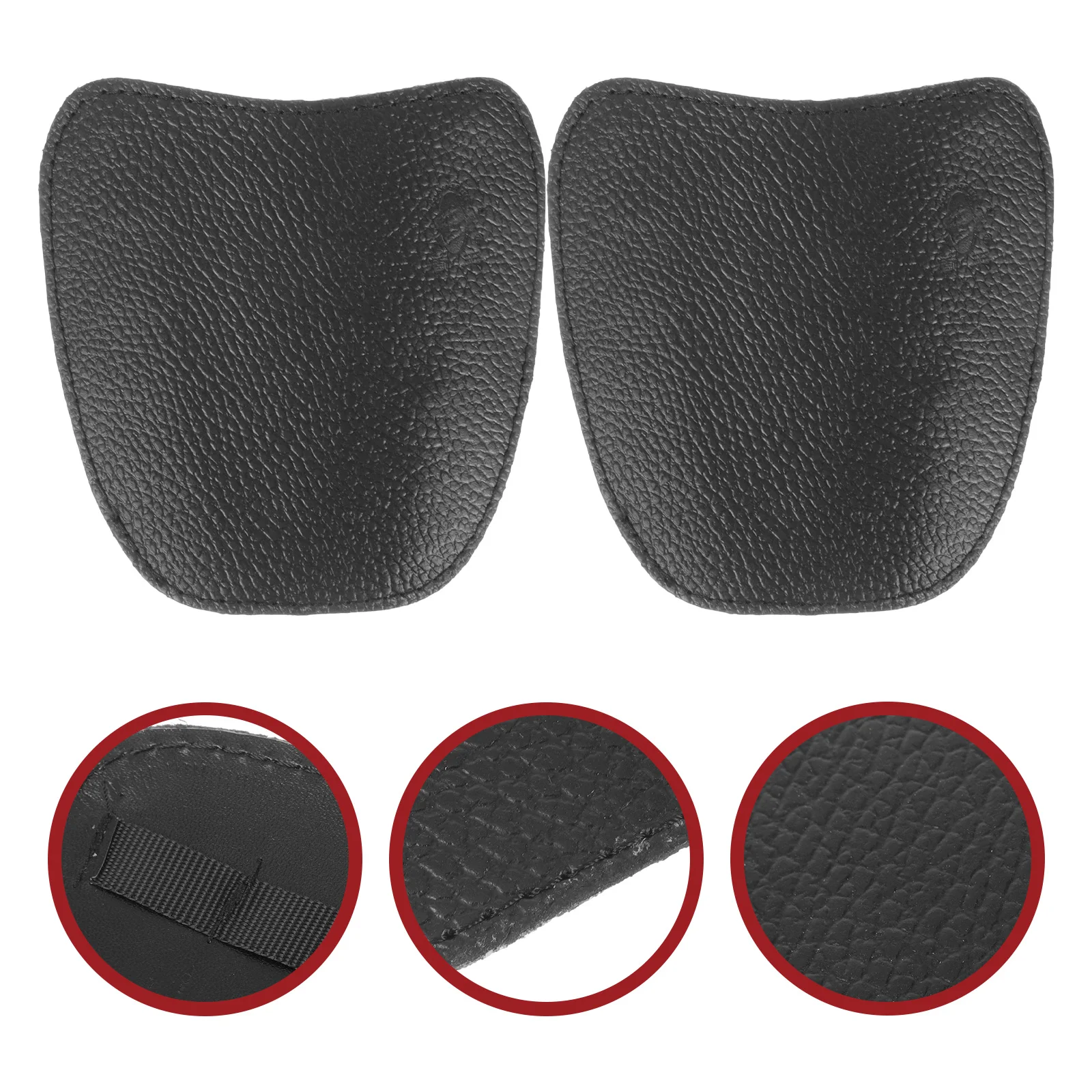 1 Pair Premium Cattlehide Safety Shoe Covers Anti-Smash Toe Protector For Workshop Workers Reusable Durable Lightweightshoes