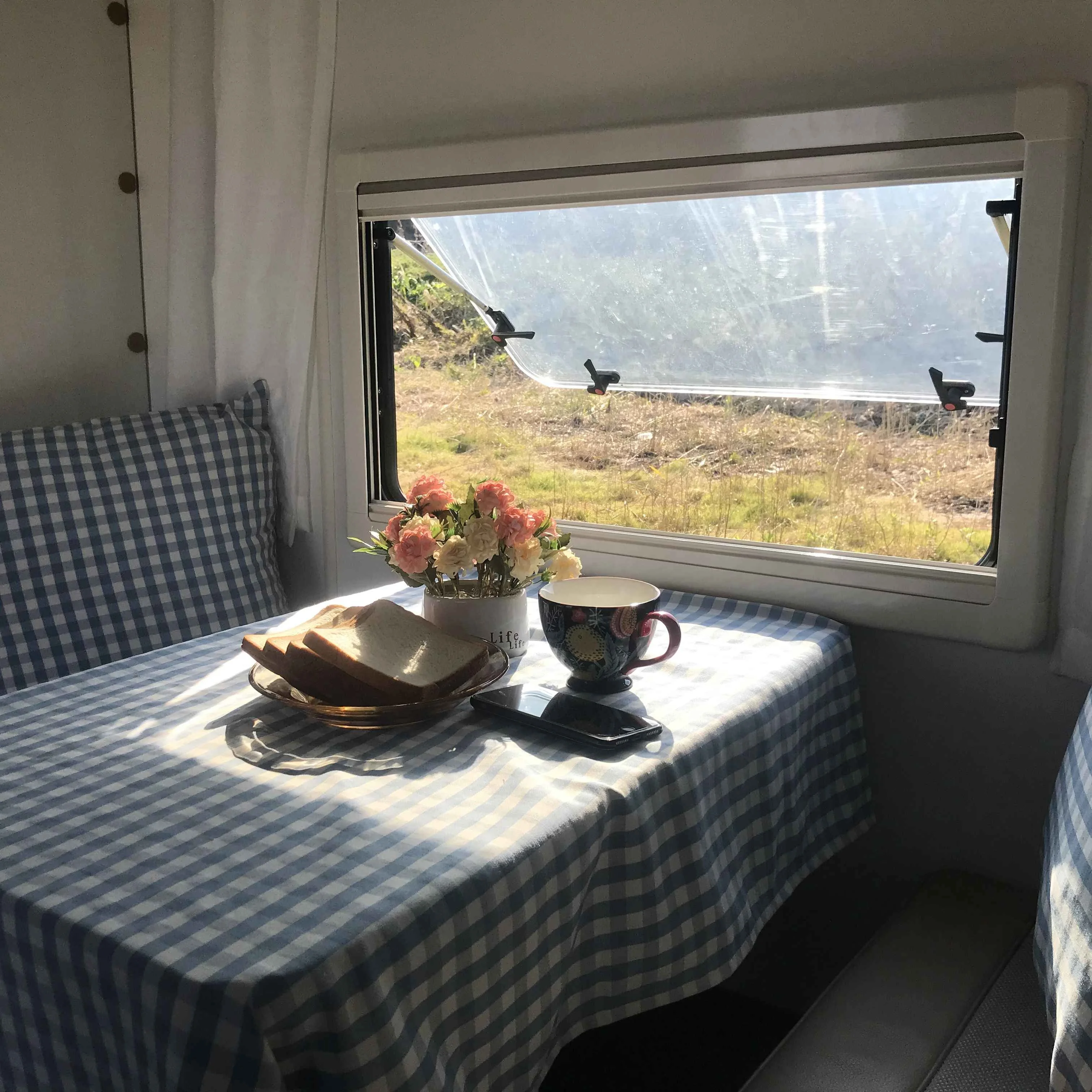 RV Pleated Shade RV Camper Trailer Window Shades Blind