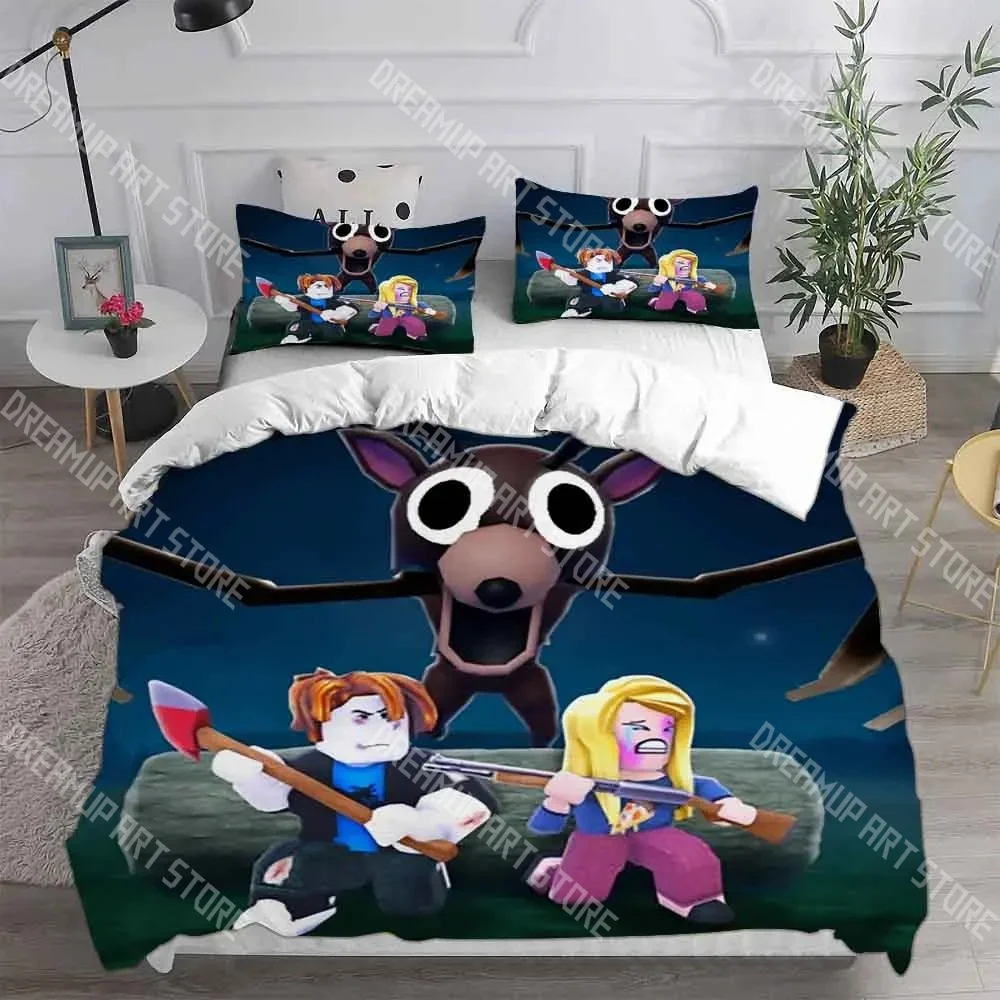 ثلاثية الأبعاد طباعة 99 ليال في الغابة طقم سرير التوأم الملكة الملك كامل الحجم غطاء لحاف المخدة السرير بنين بنات الكبار المنسوجات المنزلية