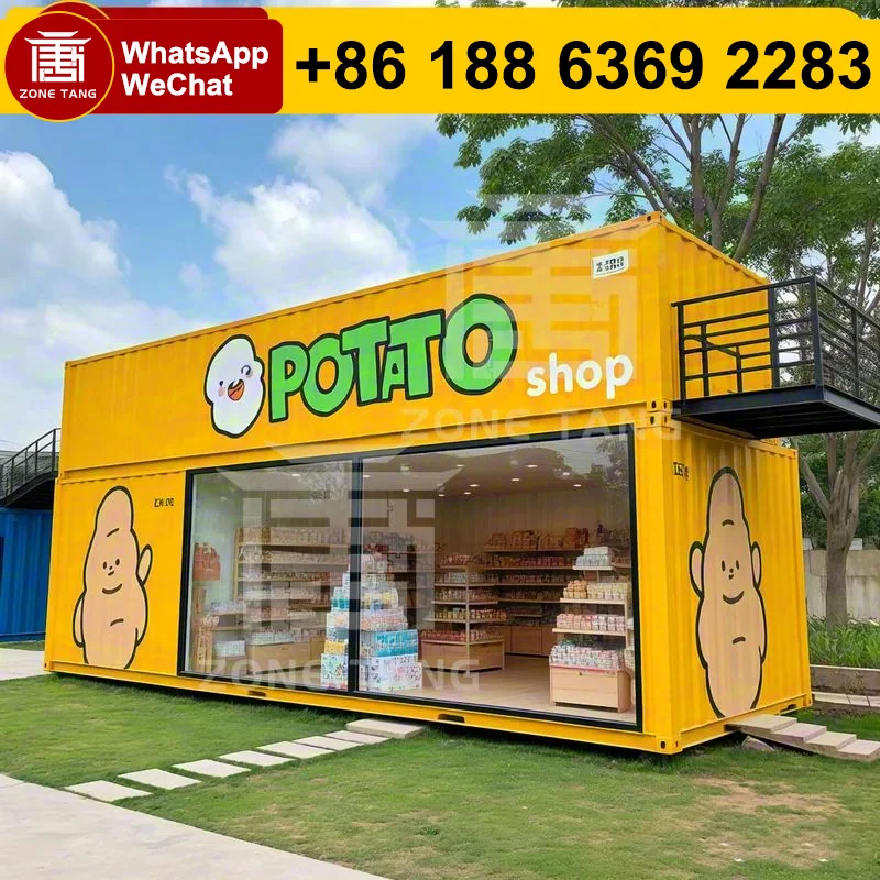 

Prefab Tiny House Shipping Container New Single Wide Mobile Homes High Quality Hot Sale Modern Modular Home Eco-Friendliness