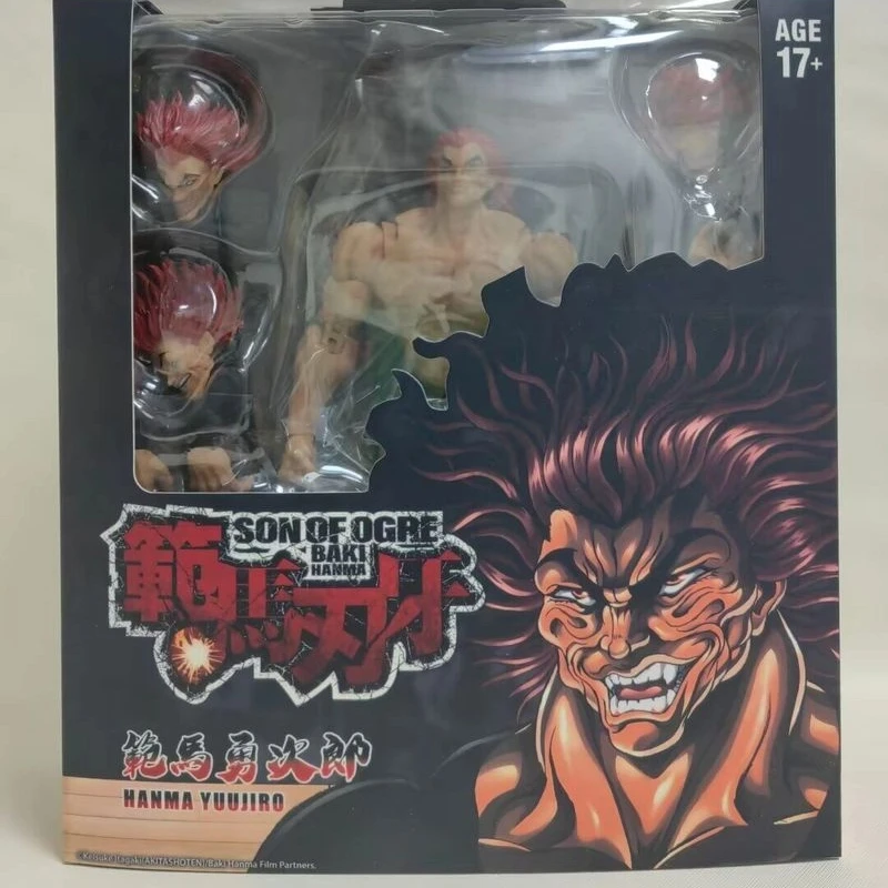 Baki "La criatura más fuerte en la tierra" Yuujiro Hanma Ogre figura de acción articulada recoger decoración Anime regalos de cumpleaños