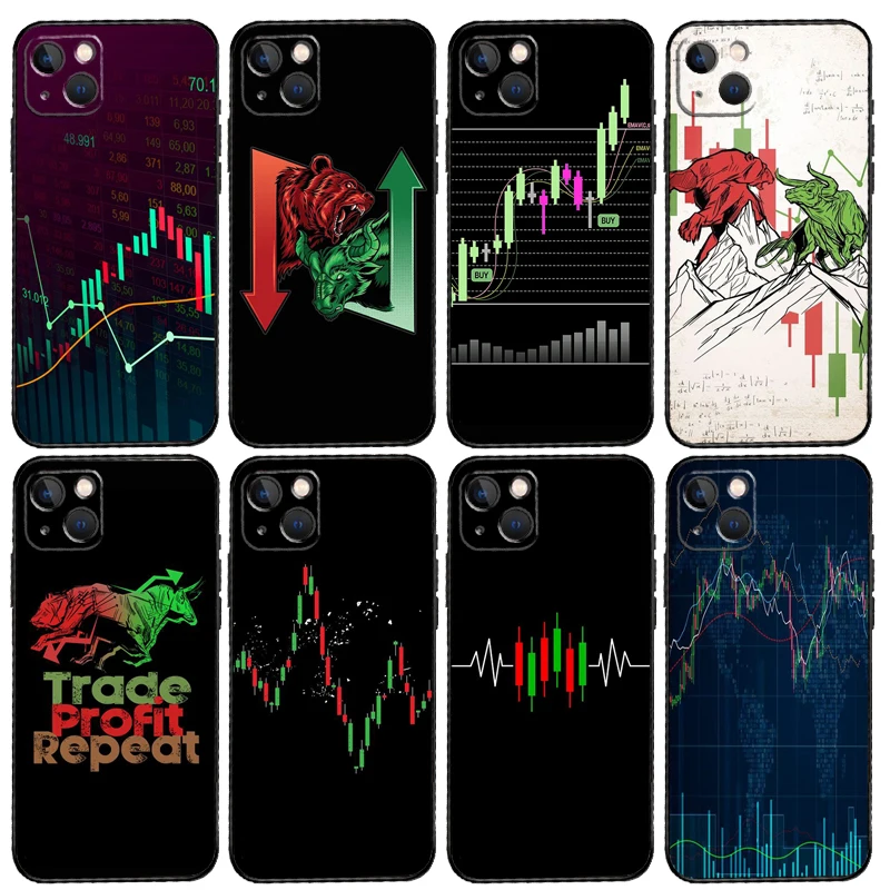 Day Trading Day Trader Case For Samsung Galaxy M16 M36 M56 M33 M53 M13 M12 M32 M52 M20 M15 M55 M31 M14 M35 M34 M54