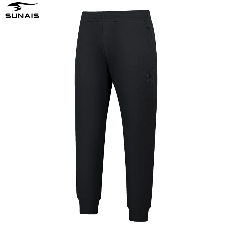 SUNAIS  Knitted Sweatpants Men's Autumn New Football Training Leg-Closing Pants And Leg-Binding Pants 630401
