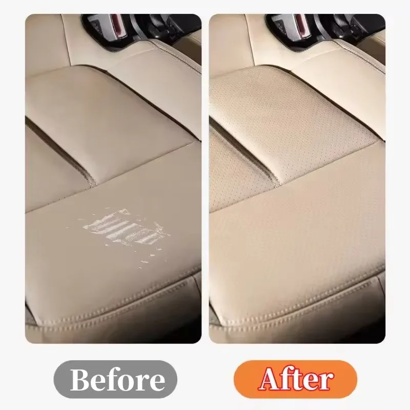 

Breathable Leather Repair Patch for Car Seat Sofa Waterproof Faux Genuine Leather for Car Interior Strong Self-Adhesive Tape