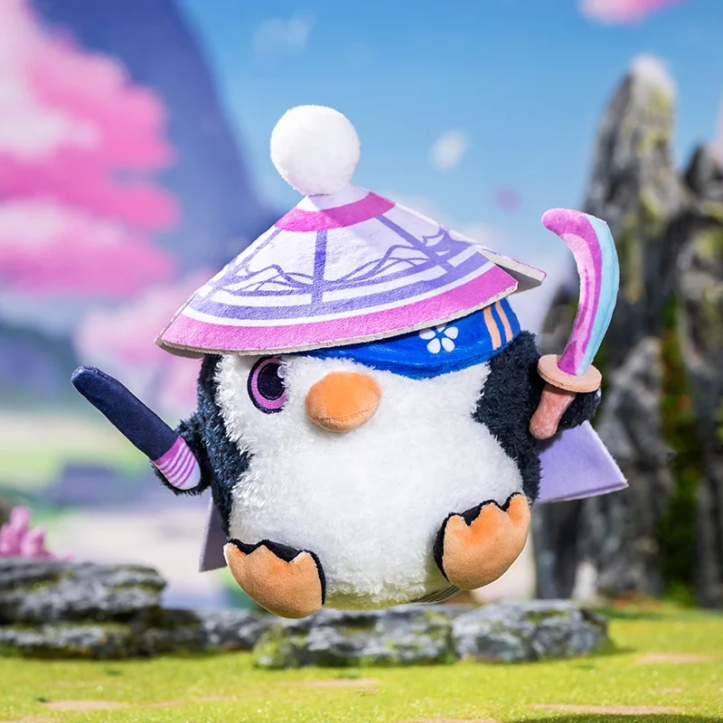 

21 см оригинальные подлинные Lol Kindred Eternal Hunters аниме портрет плюшевые игрушки коллекция подарок