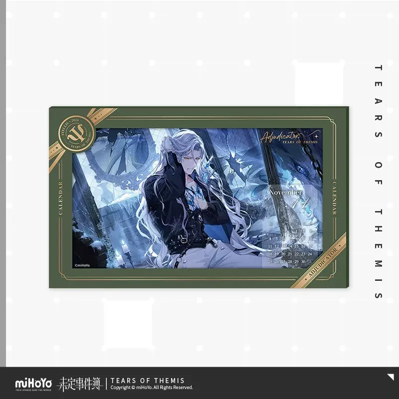 Sunsyea Tears of Themis Official Merch miHoYo Original 2024 Collection Cards Set Raven King Libra Adjudicator