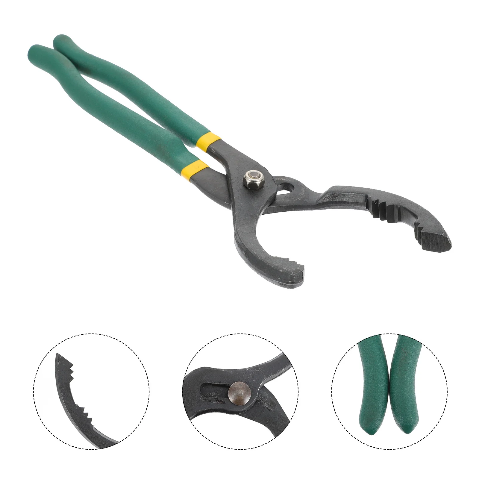 

1Pcs Oil Filter Removal Wrench Pliers Universal Easy Adjust Car Repair Tool Steel Durable Maintenance Tool Oil Filter Pliers