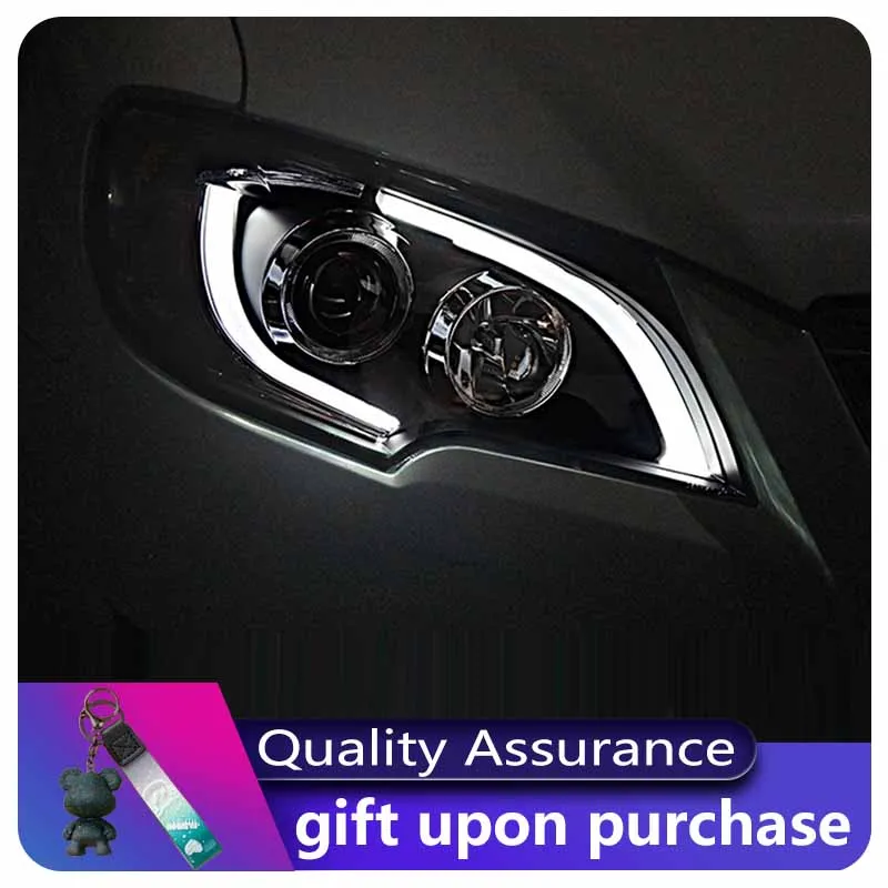 A Pair of Car Styling For Toyota Corolla 2013-2018 Front Light DRL Head Lamp Upgrade LED Projector Lens Headlight Accessories