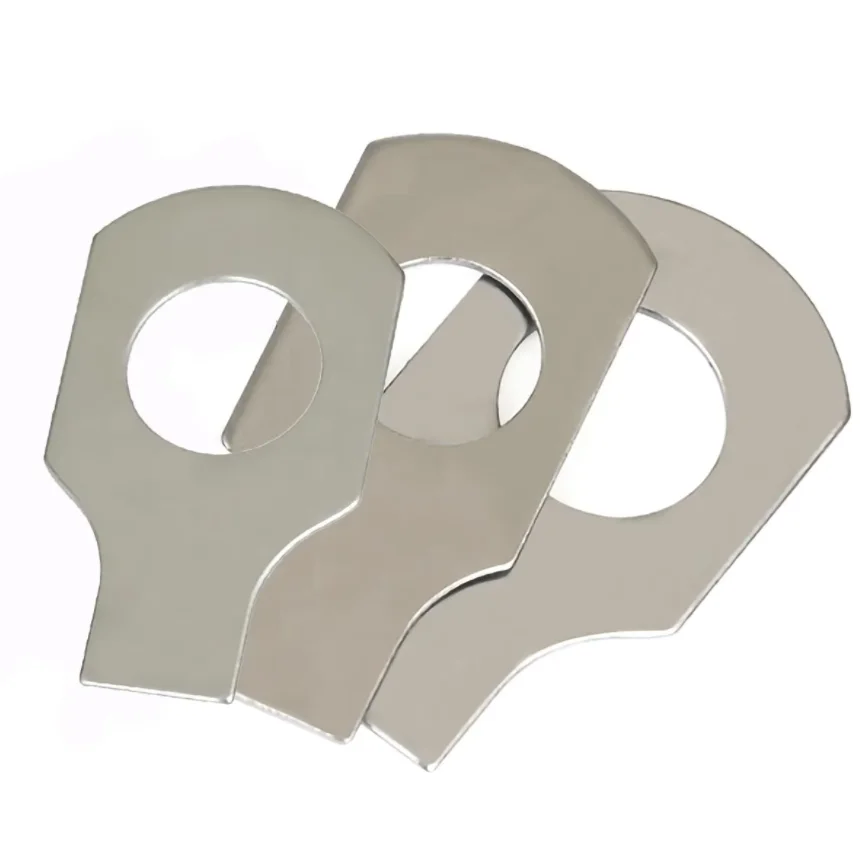 M3 M4 M5-M22 304 Edelstahl Einzigen Lug Kragen Locking Stop Tab Washer Mit Lange Tab – Detail 3
