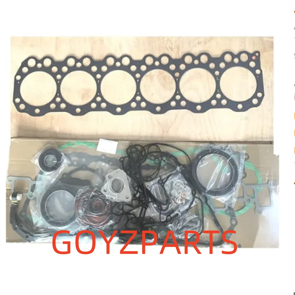 P11C P11CT 04010-0801 04010-0433 Engine Overhaul Full Gasket Set Repair Kits for Hino Engine 700 Truck SK480LC SK460