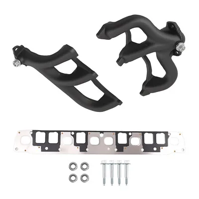 MaXpeedingrods New Cast Iron Exhaust Manifold For Jeep Cherokee XJ/TJ Wrangler 2000-2006 4.0L Pair Exhaust Pipe 674-467