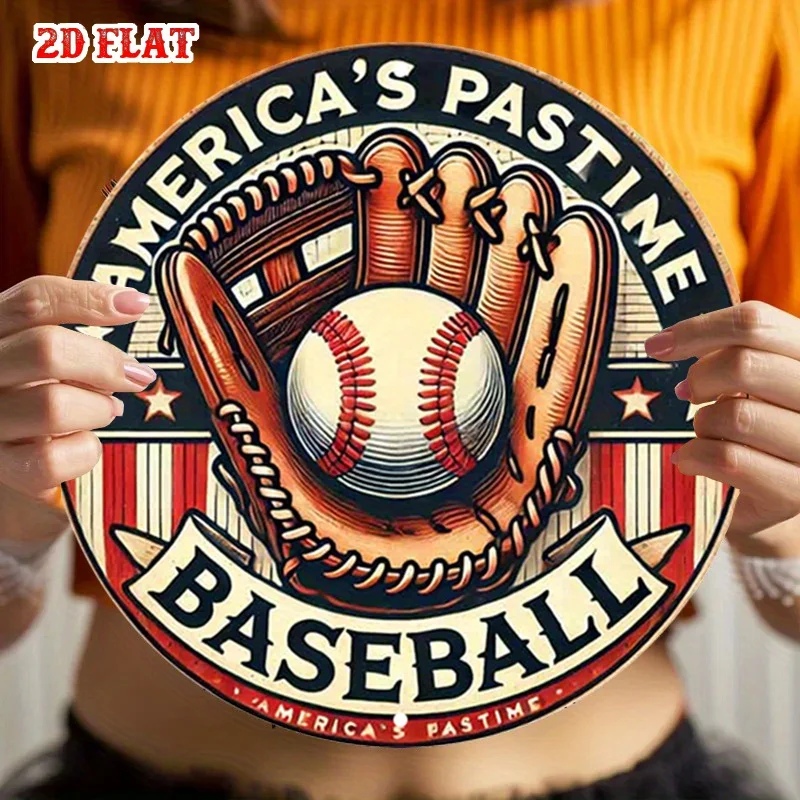 2D Flat, Baseball Theme Round  