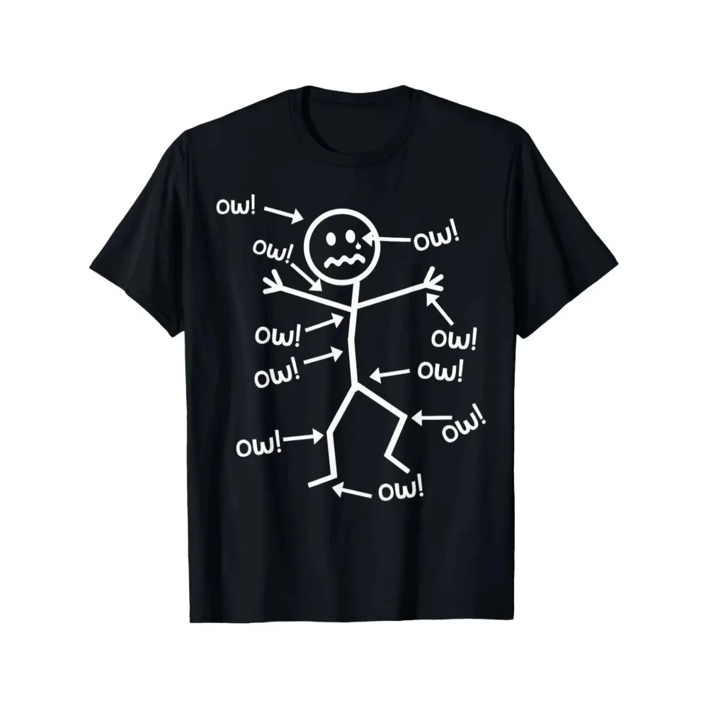 Damen Mode T-Shirt mit lustigem Aufdruck zur Aufmerksamkeit für chronische Schmerzen, kurzärmeliges Rundhals-T-Shirt, lässige Sommerkleidung für Frauen. – Detail 4