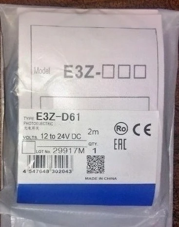 Brand New Original E3Z-D61 Photoelectric Switch DC 12~24V  Quick Processing