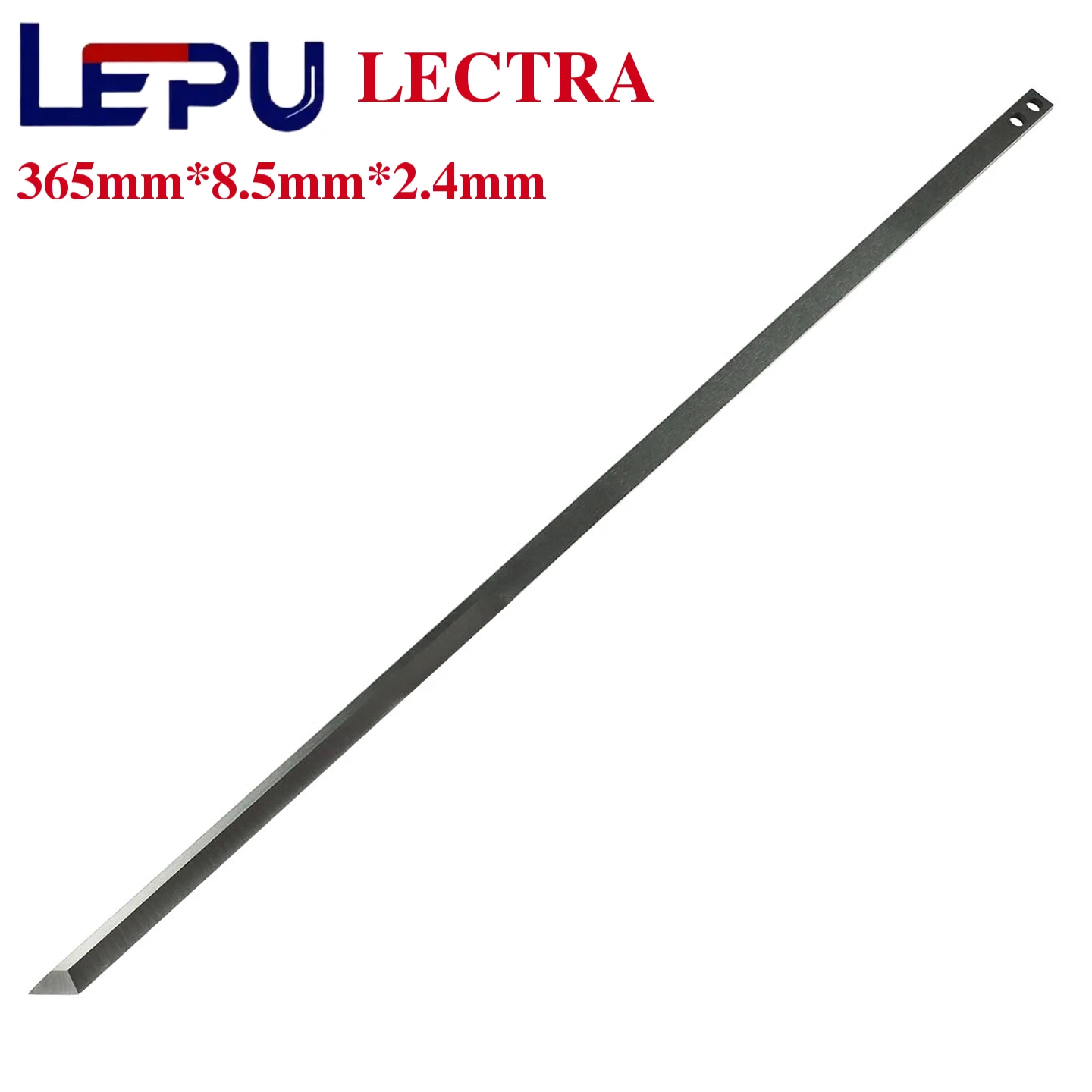

365x8.5x2.4 Lectra Double-Hole Computerized Automatic Cutting Bed Blades, Multi-layer Fabric Cutting Machine Blades, Knives