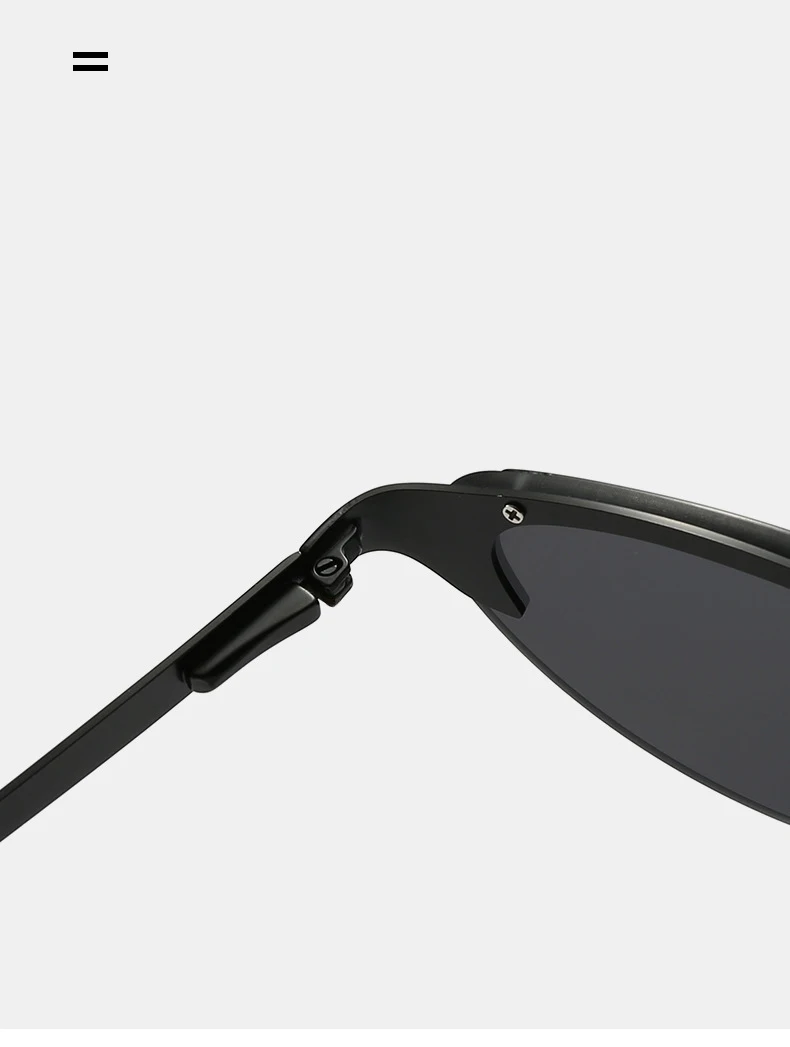 Neue Mode Cat Eye Sonnenbrille Frauen UV400 Randlose Shades Marke Designer Sonnenbrille Augenbrauen Elegante Outdoor Brillen – Detail 4