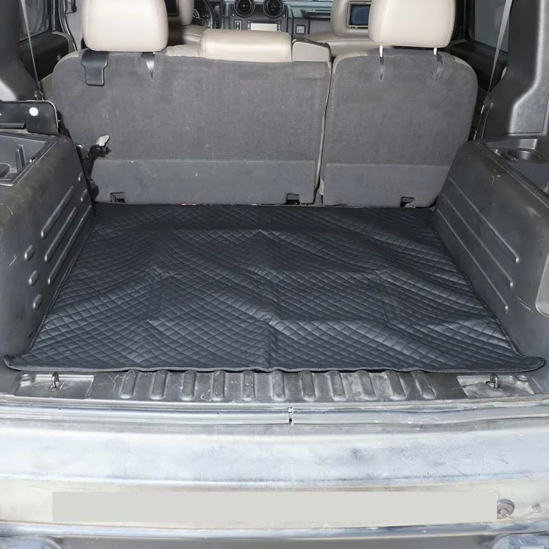 For Hummer H2 2003-2009 PVC Black Car styling trunk pet anti-dirty pad car interior modification protection accessories