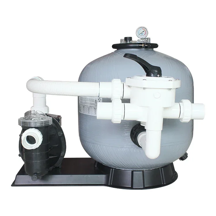 China Factory Pool Filter Pump Swimming Pool Sand Filter And Pump Filtration System