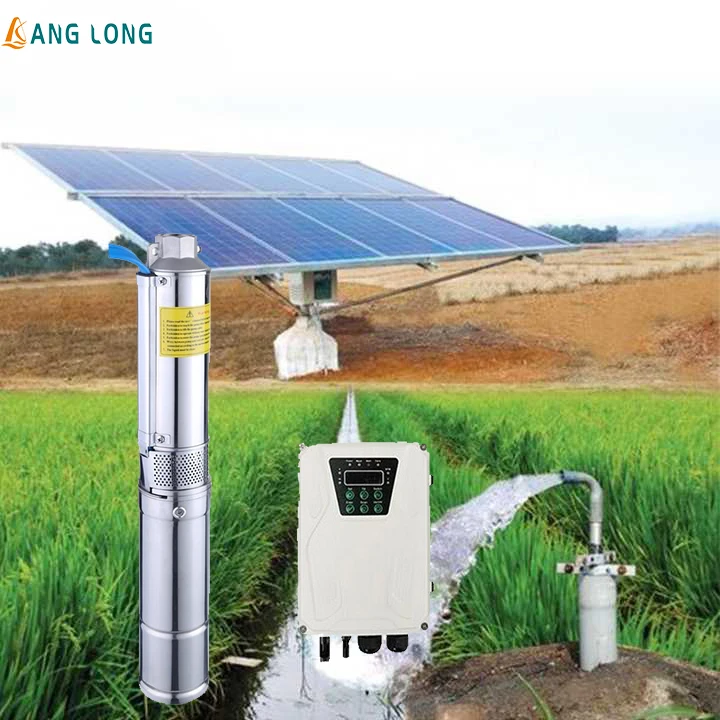 Complete 48v Automatic Solar Water Pump Deep Well Solar Power Irrigation Water Pump
