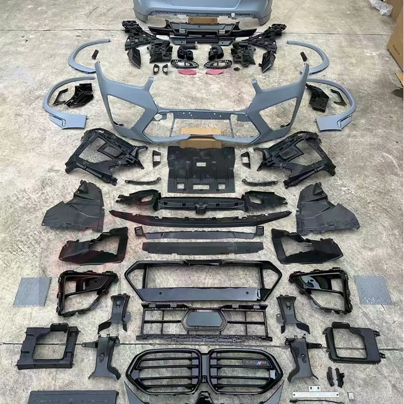 طقم هيكل X6M 1:1 لـ 2024+ BMW X6 G06 LCI |   مشاعل الحاجز + الناشر + العادم |   ترقية نمط F96 |   عرض لفترة محدودة! #5