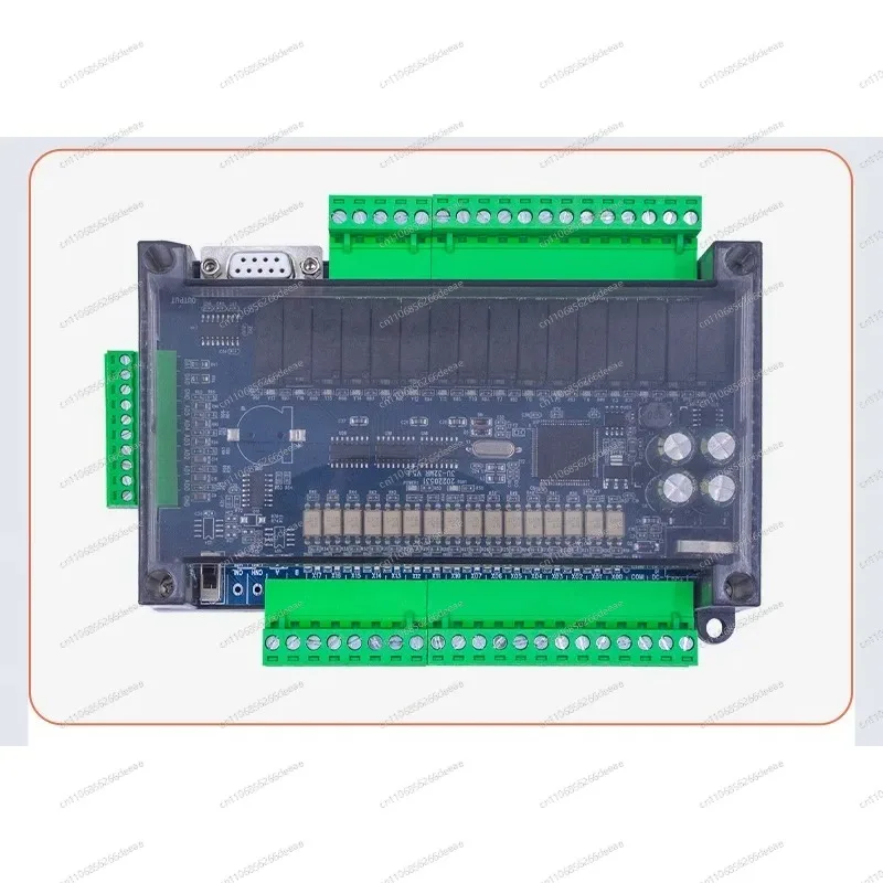 High Speed FX3U-32MR/MT PLC Control Board 6AD-2DA Analog Module MODBUS Compatible Industrial Controller