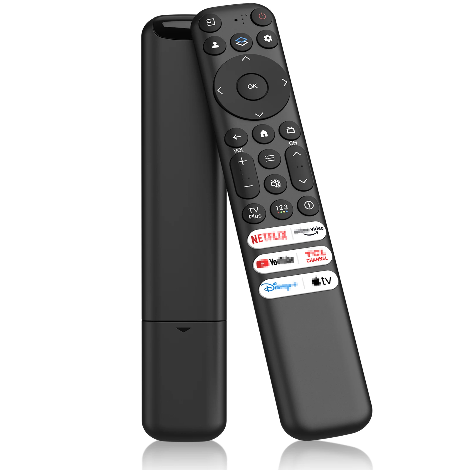 For TCL Google TV Remote Control RC813 For TCL QM8/QM7/S5/S4/S3/Q7/Q6/Q5 4K UHD HDR LED QLED QD-Mini LED Full-HD Smart TVs