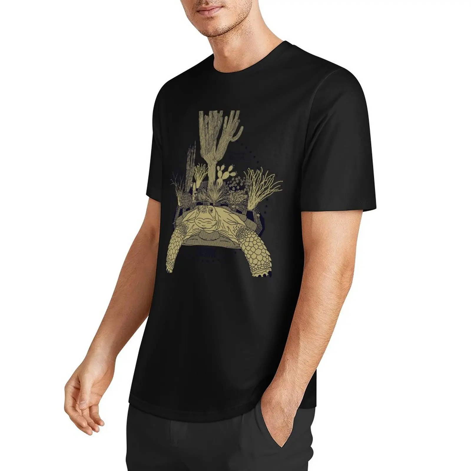 Sonoran Desert Tortoise T-Shirt sports fans vintage street wear plain plain black t shirts men