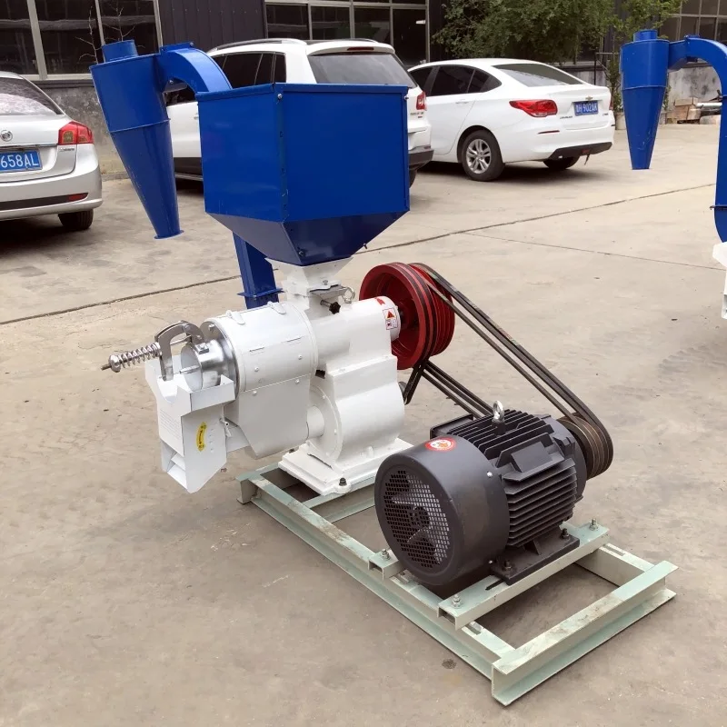 

(Customized for Sea Shipping) Small grain rice hulling machine, sorghum and millet electric rice milling machine, 110 type rice