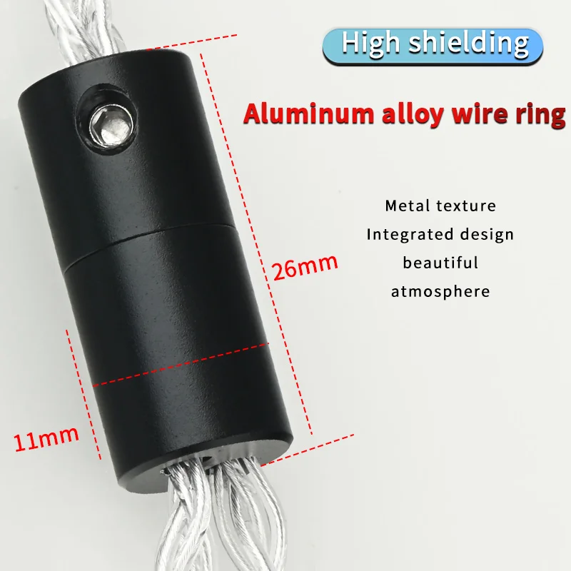 ไฮไฟ USB C สายสัญญาณเสียง RCA C-type ถึง 2 สาย RCA 2RCA แจ็ค C-type สาย RCA เงินสเตอร์ลิง