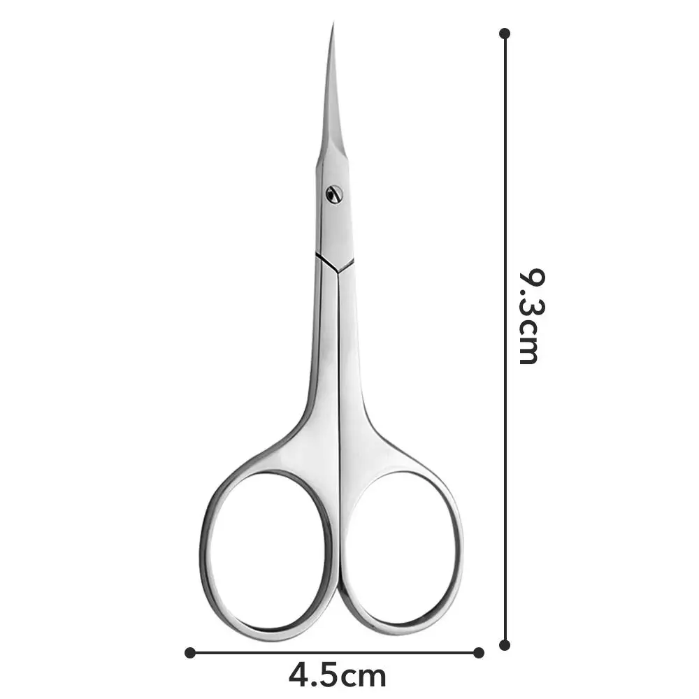 Coupe-cuticules professionnel en acier inoxydable, petits coupe-ongles fins et incurvés, outils de manucure