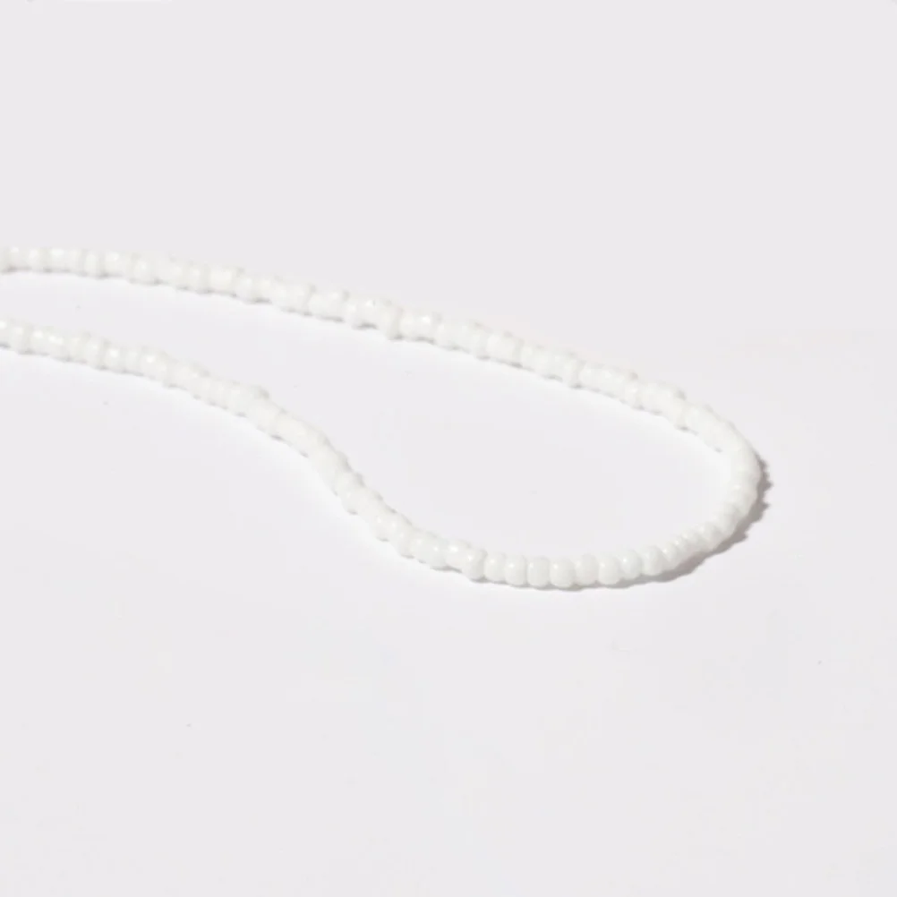 2 Stück Damen-Halskette mit farbigen Perlen, leichtes Perlen-Halsband für den täglichen Gebrauch, lässige Partykleidung, Modeschmuck, Perlen-Halskette für Frauen