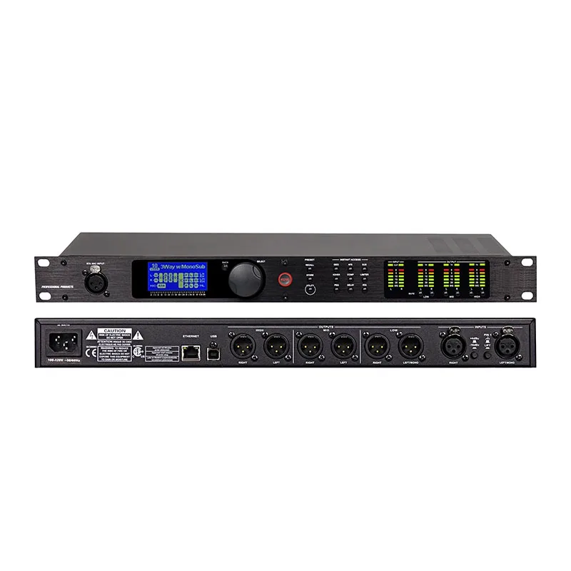 

DBX DriveRack PA2 Professional 2in6out DSP Karaoke Audio Processor Metal Construction For Stage Sound Equipment