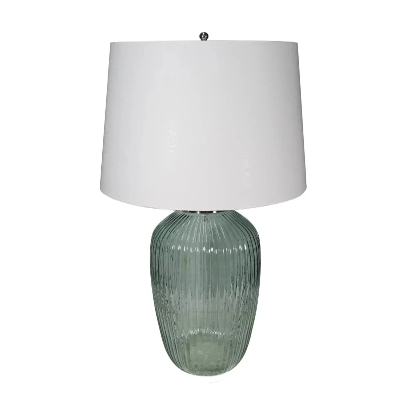 

2026 high quality D16x27 glass desk lamp