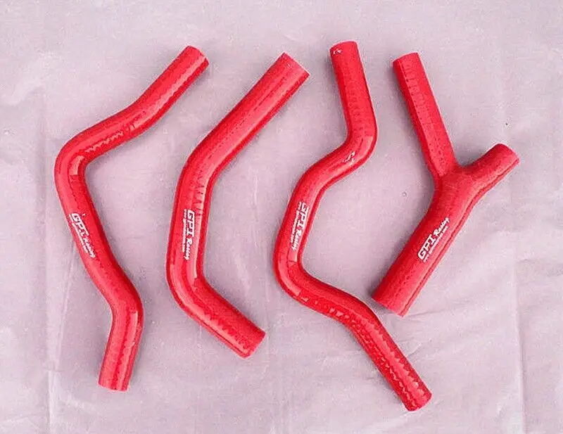 Red Silicone Radiator Hose For 1985-1988 Honda CR500R 1985 1986 1987 1988