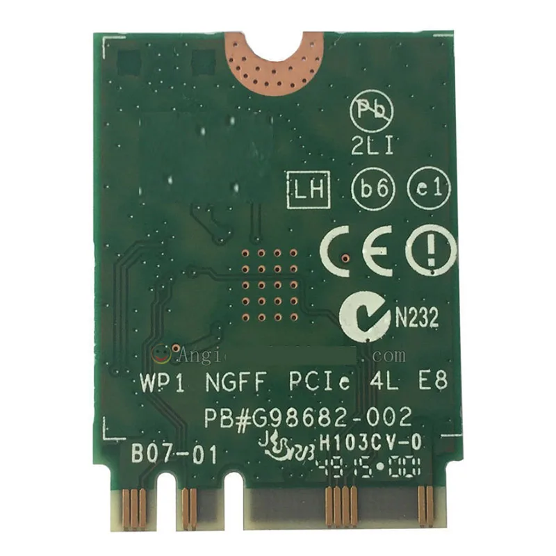 무선-ac 3160 3160ngw AC3160 3160AC 무선 듀얼 밴드 802.11AC 블루투스 4.0 ngff wifi 카드