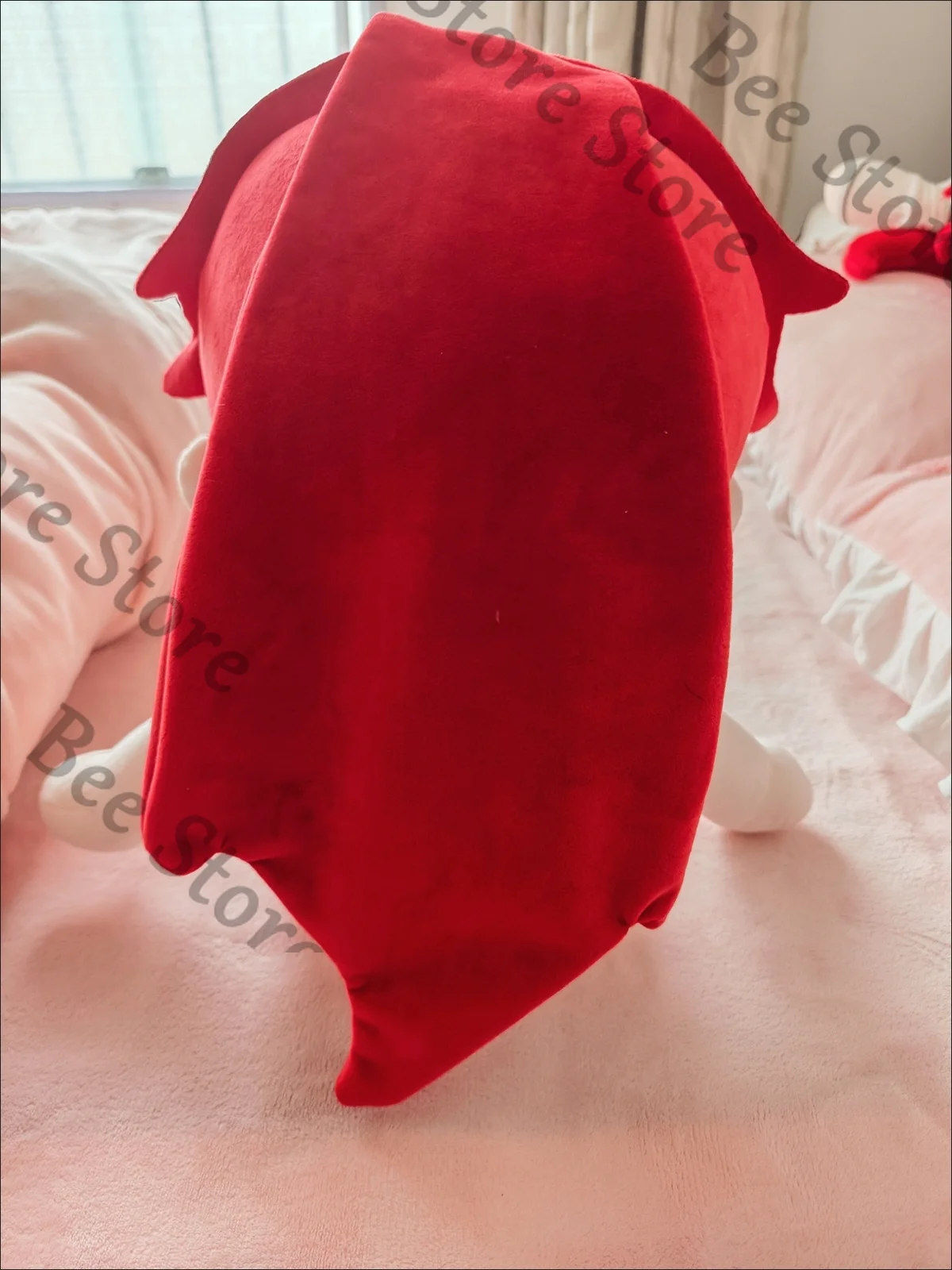 Genshin impacto jogo ambido diluc atributo 40cm nu vestir-se boneca de algodão adorável elemento quadrático brinquedos de pelúcia
