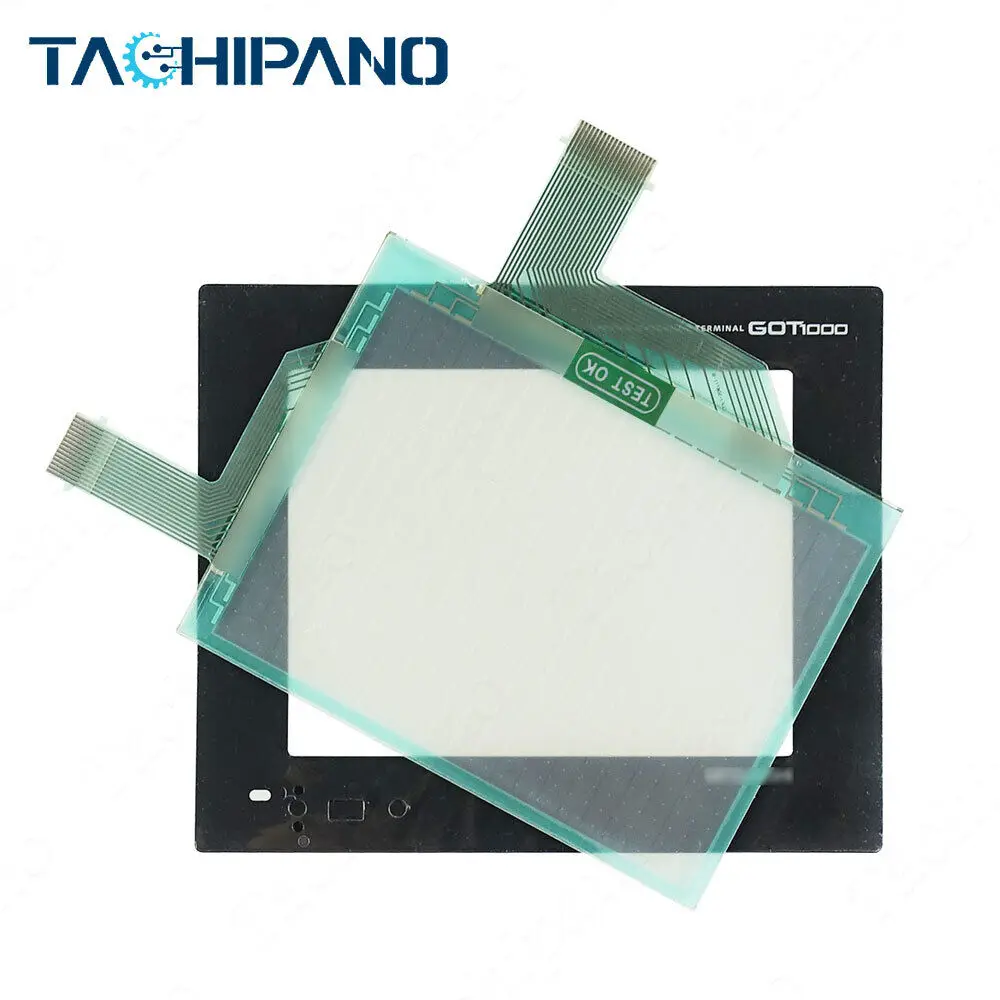 

GT1555-QSBD Touch Panel for GT1555QSBD Glass Screen with Protective Film