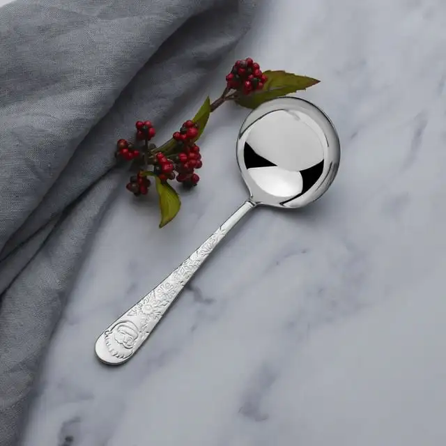

Stainless Steel Santa Gravy Ladle