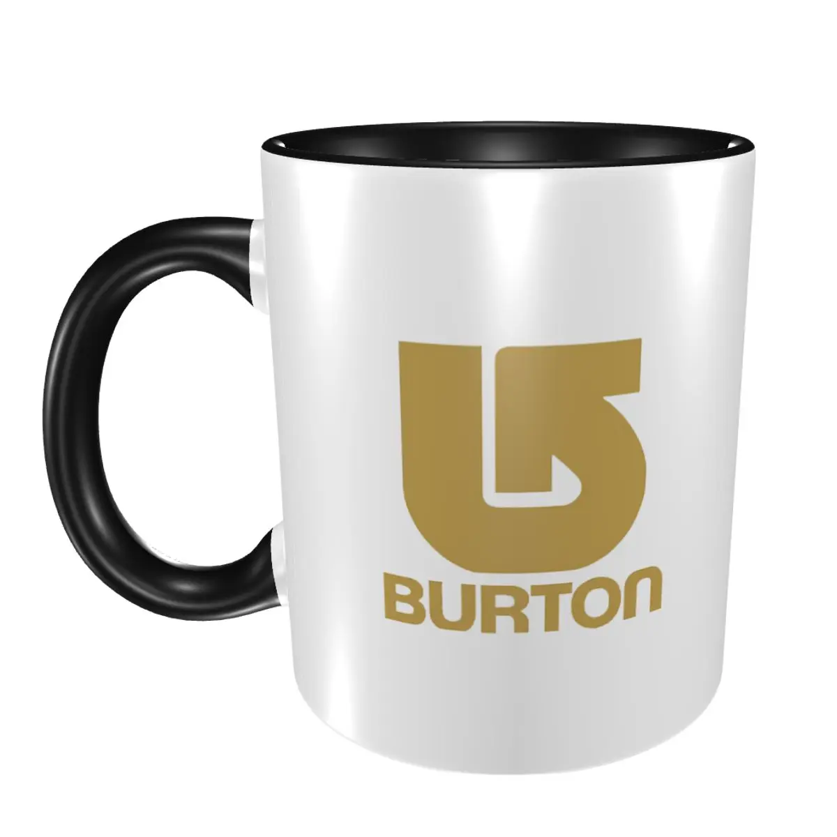 

Спортивная кружка для сноуборда Burton, забавные керамические кофейные чашки, чайные кружки, чашка для молока, посуда для напитков, подарок для друзей